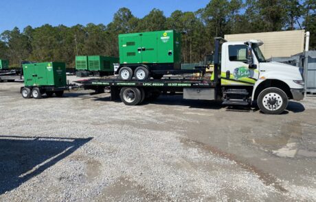 B's Towing equipment hauling