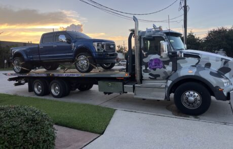 B's Towing vehicle transport